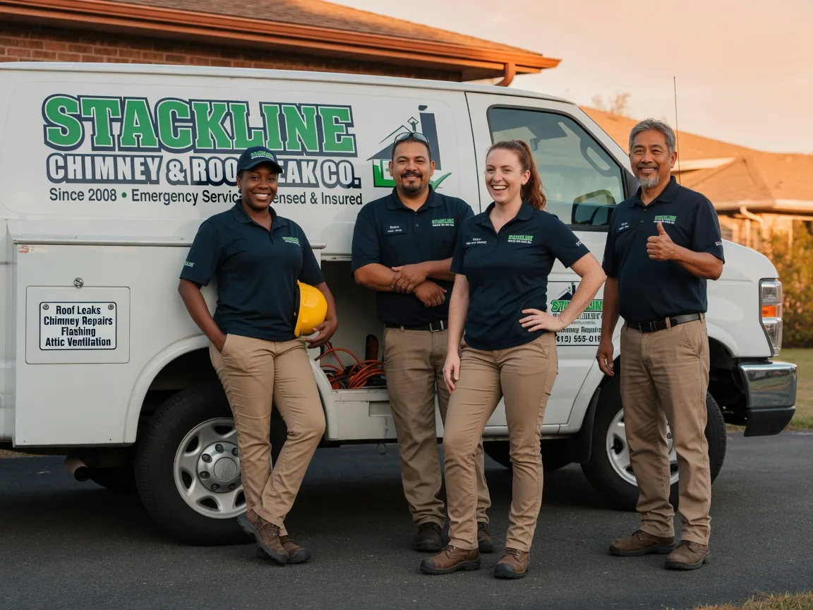 Chimney flashing repair company in Glennville, GA